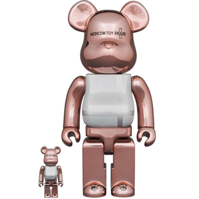 BE@RBRICK MEDICOM TOY PLUS PINK GOLDハンドメイド