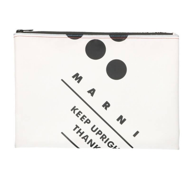 Marni(マルニ)のマルニ PVC 総柄クラッチバッグ メンズのバッグ(セカンドバッグ/クラッチバッグ)の商品写真