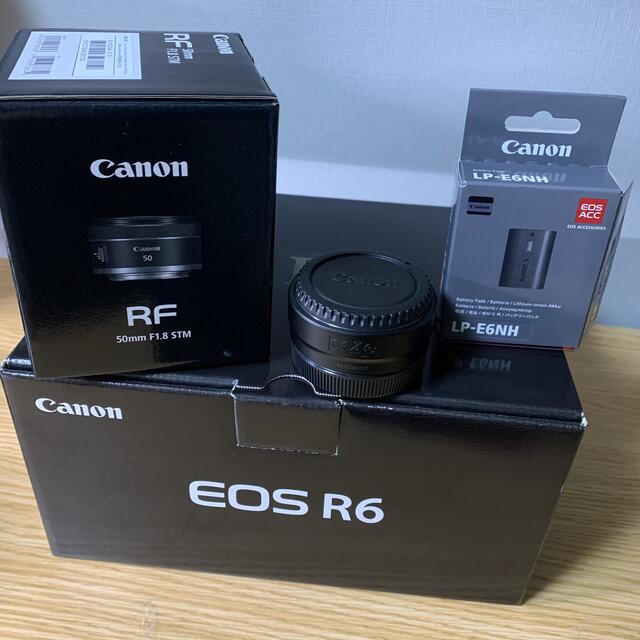 Canon - 値下げしました!1200ショット!EOS R6…の通販 by さら