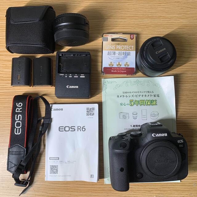 Canon - 値下げしました!1200ショット!EOS R6…の通販 by さら
