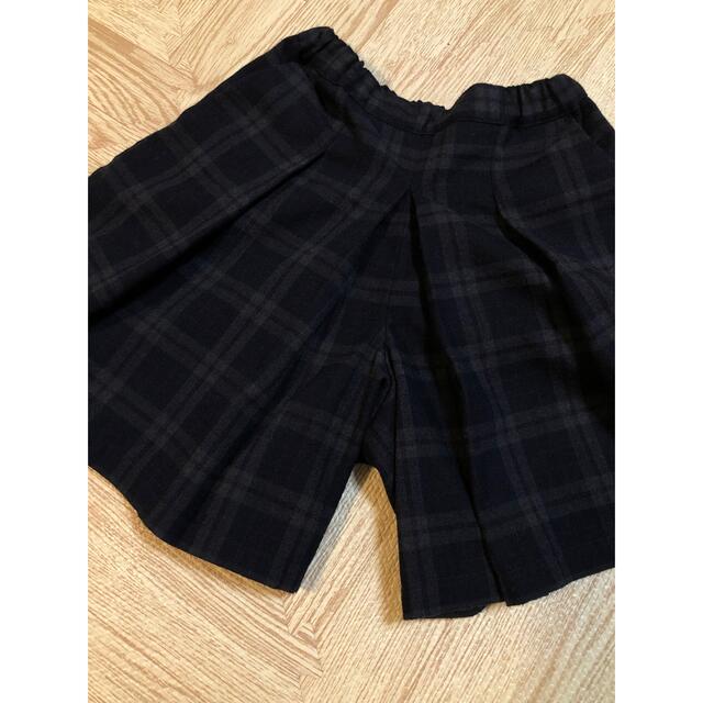 COMME CA ISM(コムサイズム)の【COMME CA ISM】130size キュロットスカート キッズ/ベビー/マタニティのキッズ服女の子用(90cm~)(スカート)の商品写真