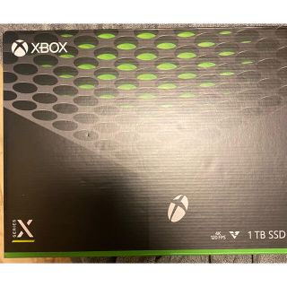 エックスボックス(Xbox)の新品未開封　Xbox Series X(家庭用ゲーム機本体)