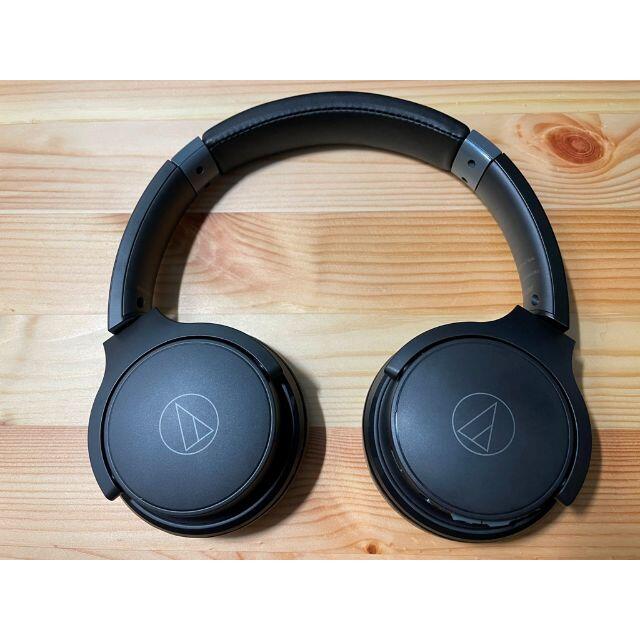 audio-technica(オーディオテクニカ)の■ オーディオテクニカ ワイヤレスヘッドホン ATH-S220BT ブラック スマホ/家電/カメラのオーディオ機器(ヘッドフォン/イヤフォン)の商品写真