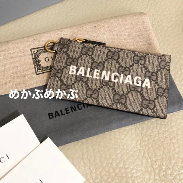 新作2023 BALENCIAGA バレンシアガ カードケース付コインケース 小物