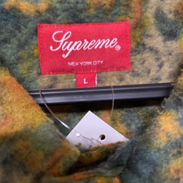 Supreme(シュプリーム)のsupreme paisley fleece shirt Lサイズ メンズのトップス(シャツ)の商品写真