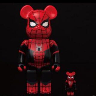 メディコムトイ(MEDICOM TOY)のBE@RBRICK SPIDER-MAN UPGRADED SUIT(キャラクターグッズ)