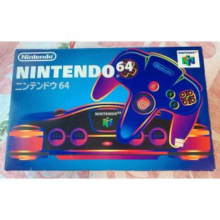 ニンテンドウ64(NINTENDO 64)のニンテンドー64(本体)ブラック(家庭用ゲーム機本体)