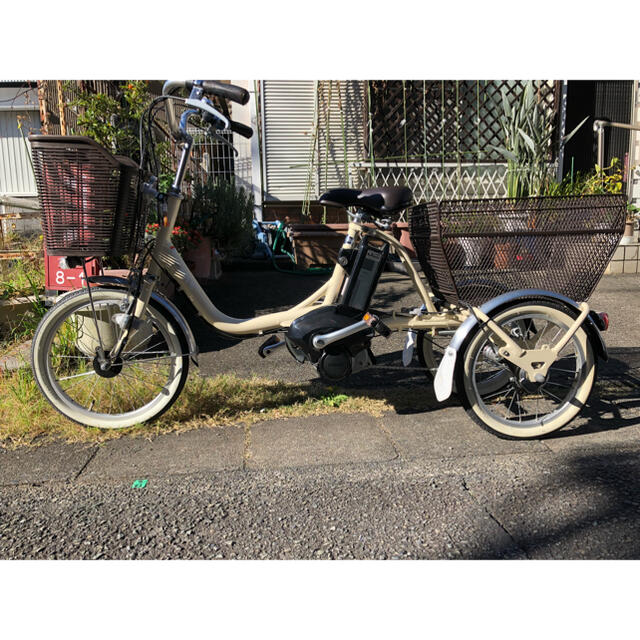 ヤマハ電動自転車　PASワゴン　三輪自動車