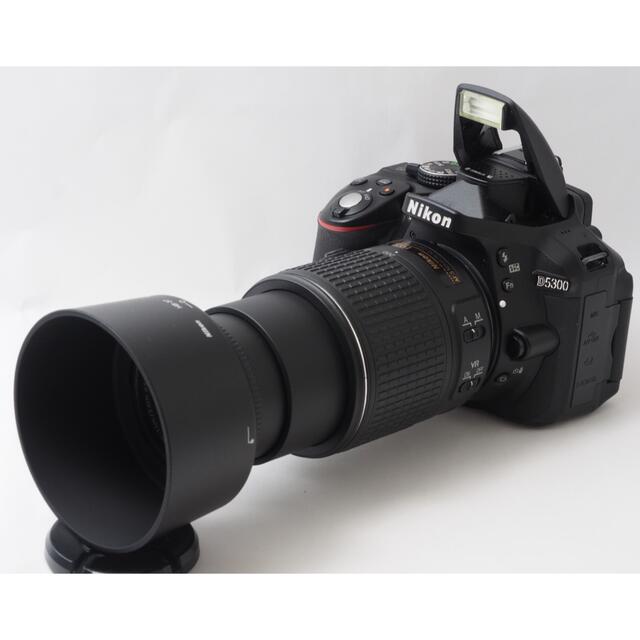 Nikon - 【美品】Wifi搭載⭐️自撮りOK ニコンD5300 2416万画素ダブル