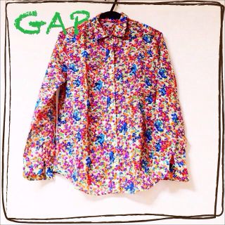 ギャップ(GAP)のGAP☆花柄シャツ(シャツ/ブラウス(長袖/七分))