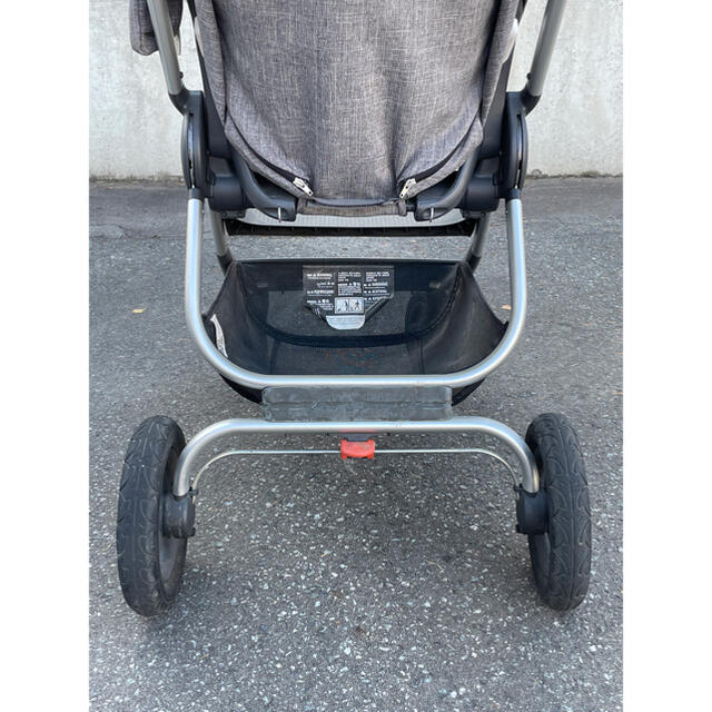 Stokke(ストッケ)のストッケ　スクート2  ブラックメラーンジ　チェンジングバッグ付き キッズ/ベビー/マタニティの外出/移動用品(ベビーカー/バギー)の商品写真