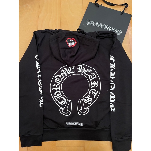 新品未使用Chrome Hearts クロムハーツ パーカー 黒 L