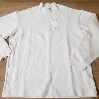 ユニクロ(UNIQLO)のモックネックプルオーバー(Tシャツ/カットソー(七分/長袖))