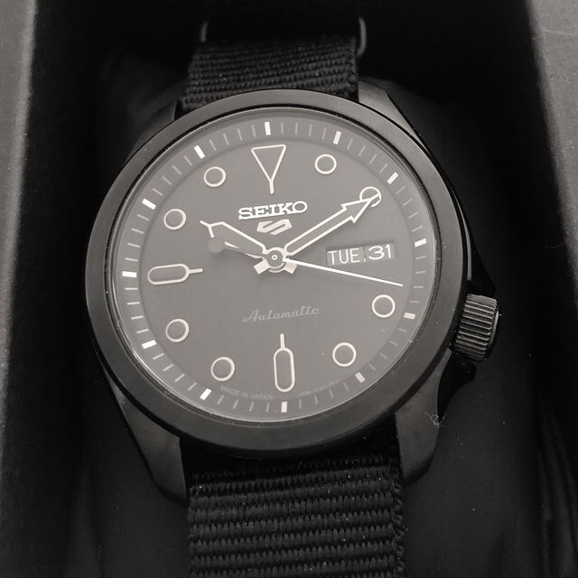 SEIKO(セイコー)の［SEIKO］SBSA059 5sports 自動巻き メカニカル　美品 メンズの時計(腕時計(アナログ))の商品写真