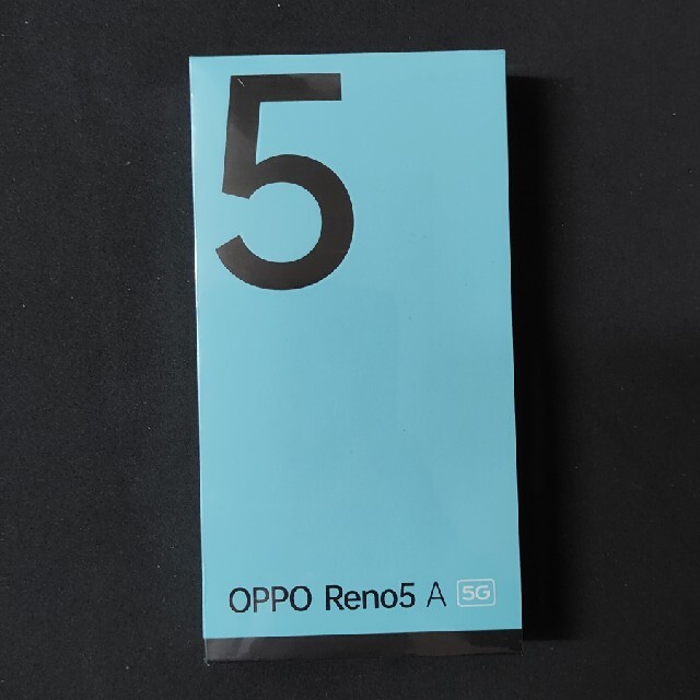 新品未使用 国内デュアルSIM版 OPPO Reno5 A シルバーブラック