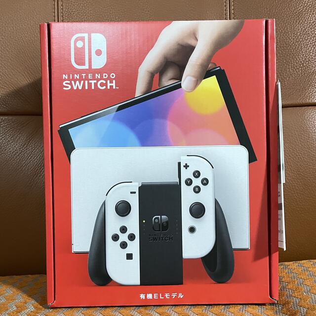 ゲームソフト/ゲーム機本体Nintendo Switch 有機ELモデル　ホワイト　新品