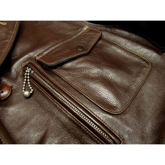 ※ガボール様専用 レインボーカントリー 40s ホースハイド レザー カーコート - 5