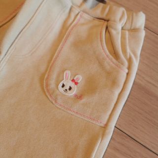 ミキハウス(mikihouse)の★新品★ミキハウスうさこストレッチニットベロアパンツ★(パンツ/スパッツ)