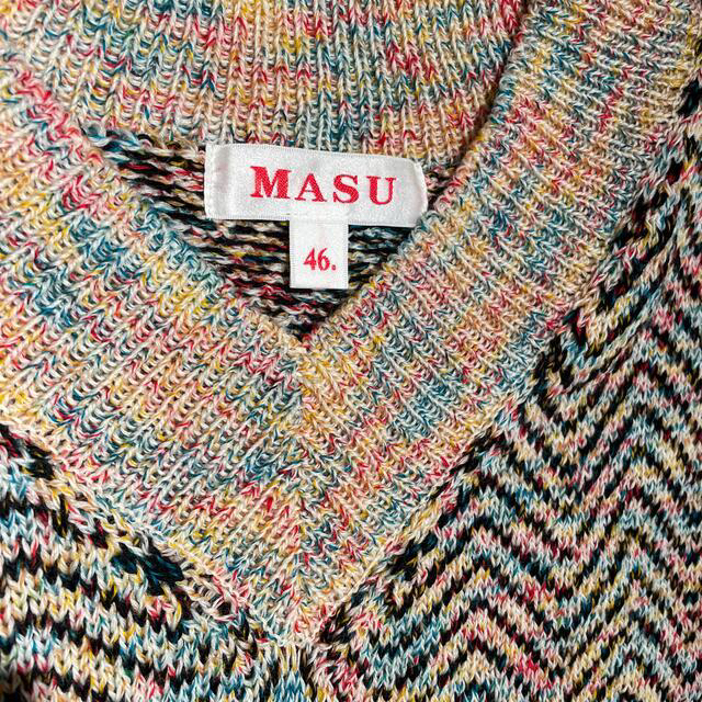 JOHN LAWRENCE SULLIVAN(ジョンローレンスサリバン)のMASU CANDY LONG KNIT VEST  メンズのトップス(ベスト)の商品写真