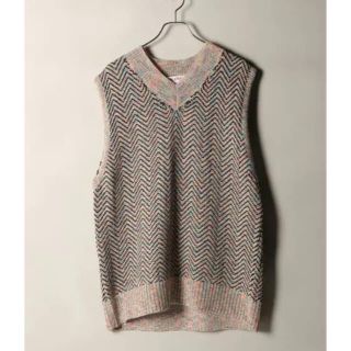 ジョンローレンスサリバン(JOHN LAWRENCE SULLIVAN)のMASU CANDY LONG KNIT VEST (ベスト)