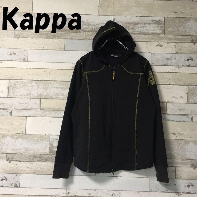 Kappa(カッパ)の【人気】カッパ ゴールドライン フルジップパーカー 肩ロゴマーク L レディース レディースのトップス(パーカー)の商品写真