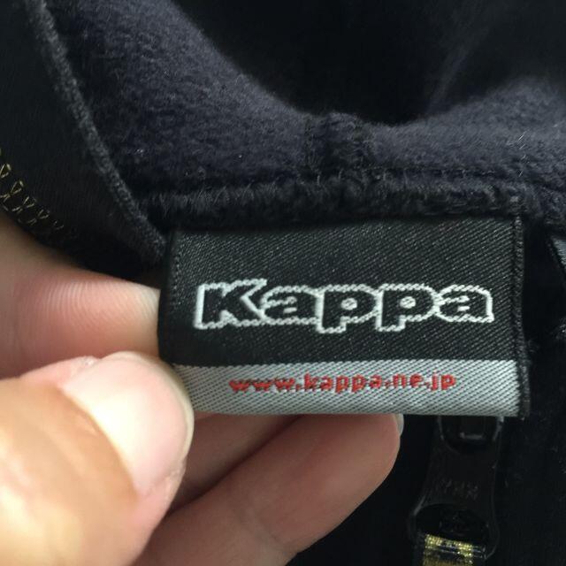 Kappa(カッパ)の【人気】カッパ ゴールドライン フルジップパーカー 肩ロゴマーク L レディース レディースのトップス(パーカー)の商品写真