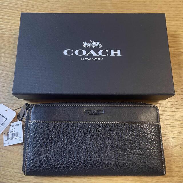 新品＊箱・タグ付き】coach 長財布 型番F12130 コーチ 付属品付き - 長財布