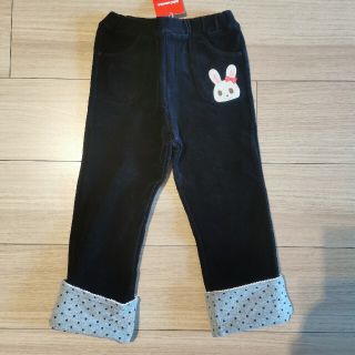 ミキハウス(mikihouse)の★新品★ミキハウスうさこストレッチニットベロアパンツ★(パンツ/スパッツ)