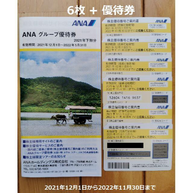 全日空株主優待券×グループ優待券冊子x1冊 減額 円引き
