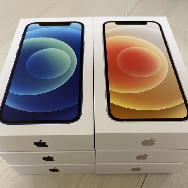 3台セット　iPhone12 64GB 新品未開封　黒×1 白×2