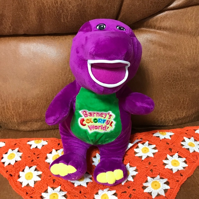 Barney  ぬいぐるみ エンタメ/ホビーのおもちゃ/ぬいぐるみ(ぬいぐるみ)の商品写真