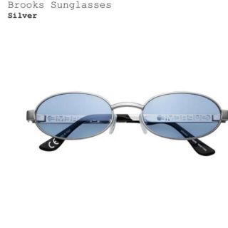 シュプリーム(Supreme)のsupreme brooks sunglasses silver(サングラス/メガネ)