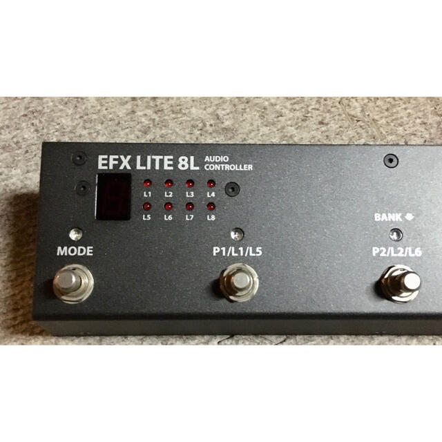 MusiCom LAB EFX 8L LITE プログラマブルスイッチャー MusiCom LAB EFX 8L LITE プログラマブルスイッチャー