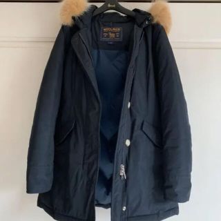 ウールリッチ(WOOLRICH)のwoorlrich アーティックパーカー XS ネイビー(ダウンジャケット)