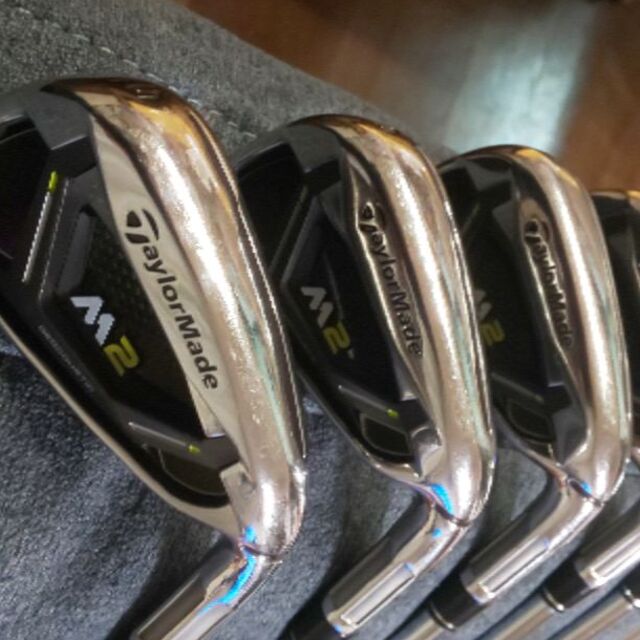 TaylorMade(テーラーメイド)のテーラーメイド M2 2017 アイアン6本 #5-P (S)中古 スポーツ/アウトドアのゴルフ(クラブ)の商品写真