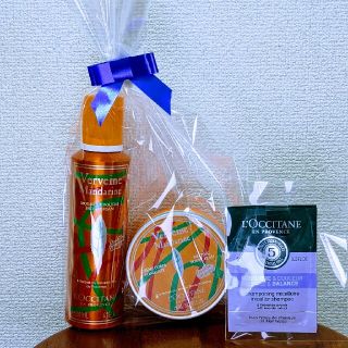 ロクシタン(L'OCCITANE)のロクシタン　マンダリンヴァーベナ　シャワーホイップ＆ボディクリームおまけ付き❣️(ボディクリーム)