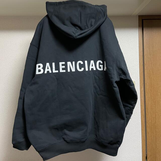 日本限定モデル】 Balenciaga - バレンシアガ バックロゴパーカー