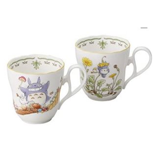 ノリタケ(Noritake)の【ジブリ・となりのトトロ】ペアマグカップ ノリタケ 新品・未使用(食器)