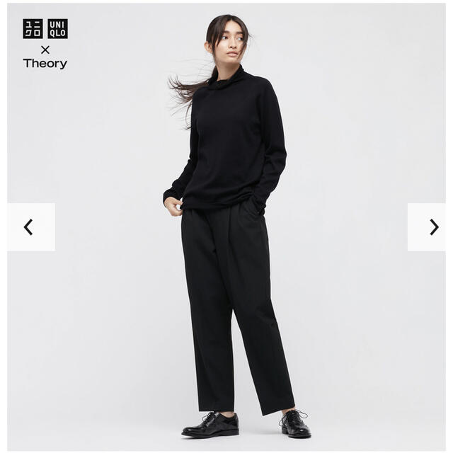 UNIQLO(ユニクロ)のUNIQLO セオリー　theory ストレッチパンツ レディースのパンツ(カジュアルパンツ)の商品写真