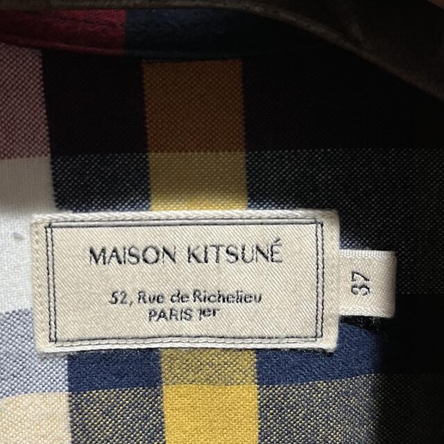 MAISON KITSUNE'(メゾンキツネ)のMAISON KITSUNE メゾンキツネ　フランネルシャツ メンズのトップス(シャツ)の商品写真