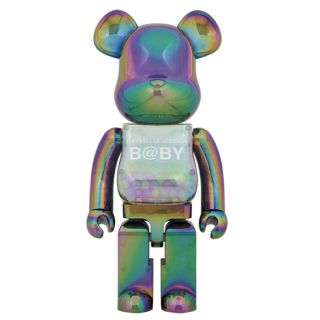 メディコムトイ(MEDICOM TOY)のMY FIRST BE@RBRICK B@BY CHROME 1000%(キャラクターグッズ)