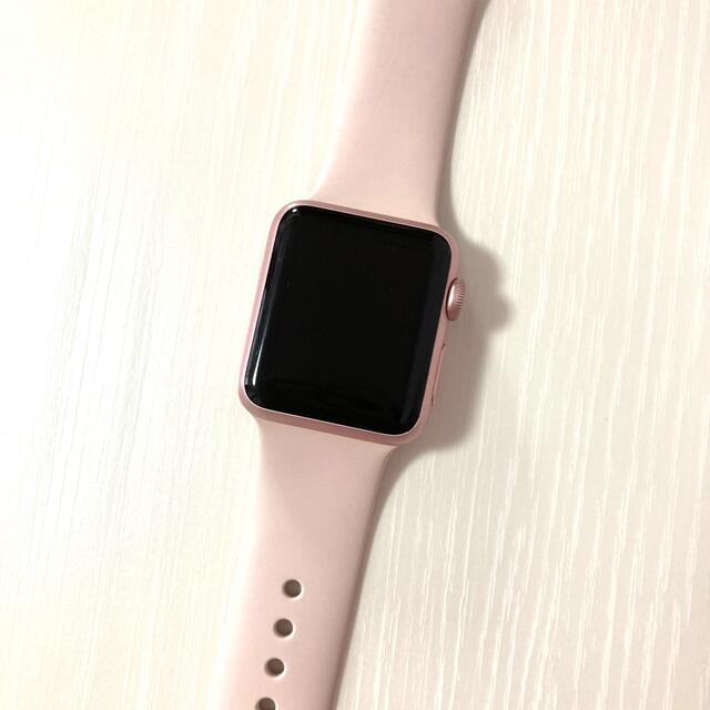 Apple Watch series1 38mm ローズゴールド - その他