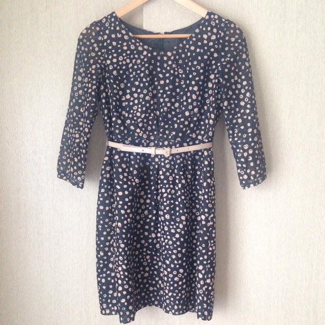 PROPORTION BODY DRESSING(プロポーションボディドレッシング)の♡美品♡PBDドット柄 ワンピース レディースのワンピース(ひざ丈ワンピース)の商品写真