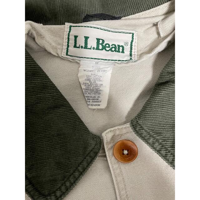 L.L.Bean(エルエルビーン)のL.L.Bean（エルエルビーン）ホワイトハンティングジャケット メンズのジャケット/アウター(カバーオール)の商品写真