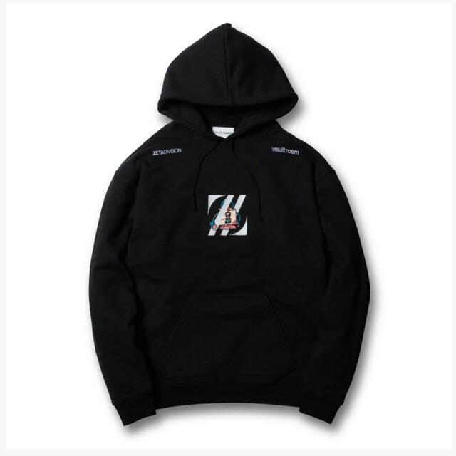 ZETA DIVISION x vaultroom HOODIE / BLACK メンズのトップス(パーカー)の商品写真