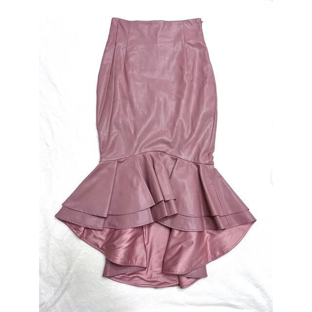 eimy istoire(エイミーイストワール)の《eimy istoire》フェイクレザーマーメイドスカート レディースのスカート(ロングスカート)の商品写真