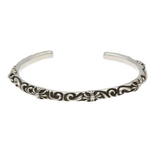 クロムハーツ(Chrome Hearts)のクロムハーツ BANGLE SBT/SBTバンド シルバーブレスレット(バングル/リストバンド)