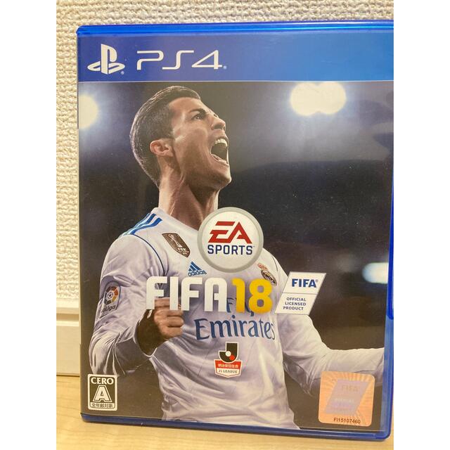 FIFA 18 PS4 エンタメ/ホビーのゲームソフト/ゲーム機本体(家庭用ゲームソフト)の商品写真