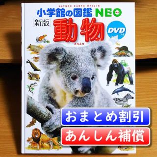 小学館の図鑑NEO〔新版〕　動物／三浦慎悟【あんしん補償】(絵本/児童書)