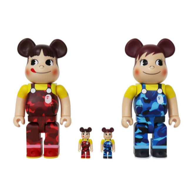 BE@RBRICK BAPE ×ペコちゃん & ポコちゃん100％ & 400％ | casaronald